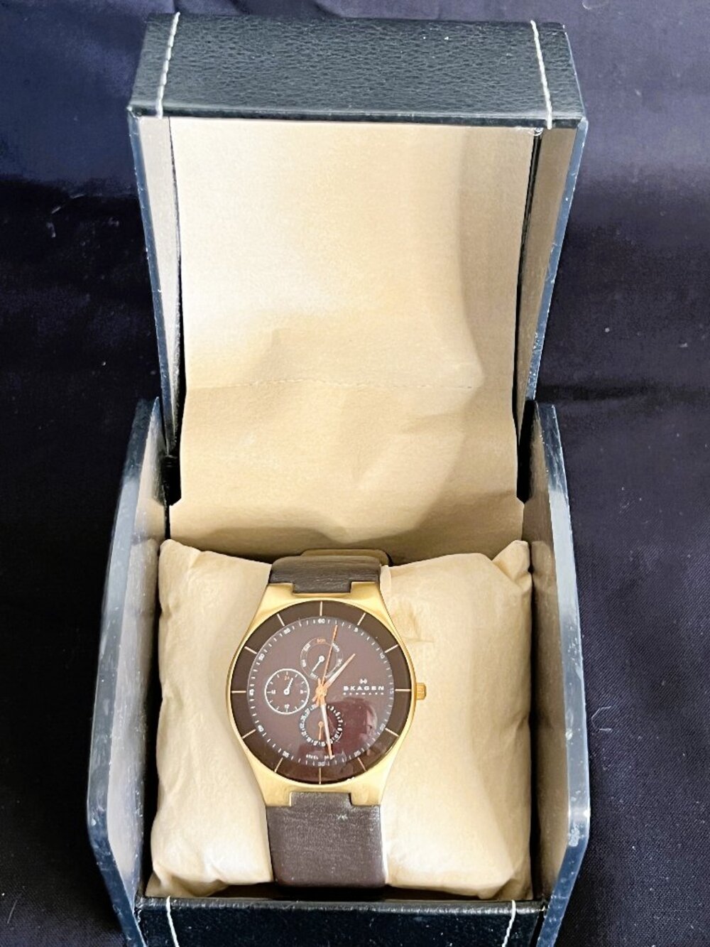 Elegant & Minimalist Skagen Denmark Men's Multi-Function Watch